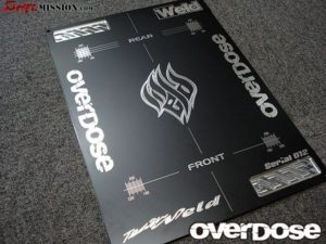 Weld Overdose LE Settings Board for RC Drift (1)