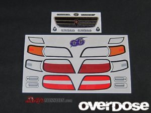 Overdose 3D JZX100 Chaser Decals (3)