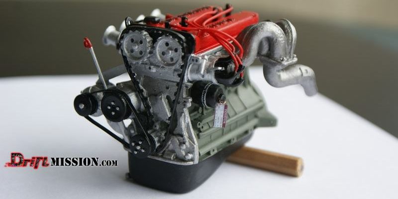 1:10 Scale AE86 TOYOTA 4A-GE Engine - Your Home for RC Drifting