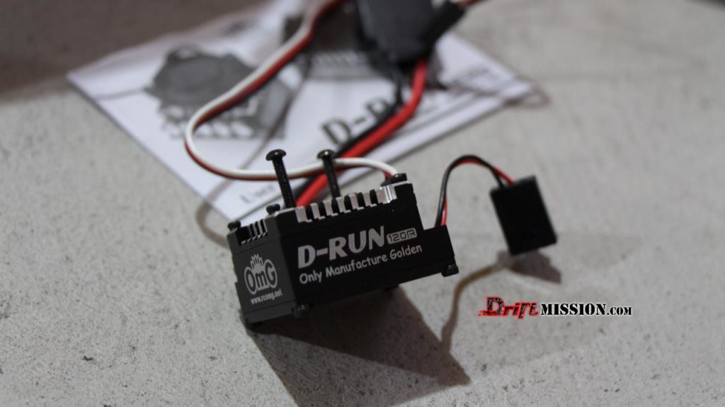 RC OMG Thunder Power D-Run 120A ESC