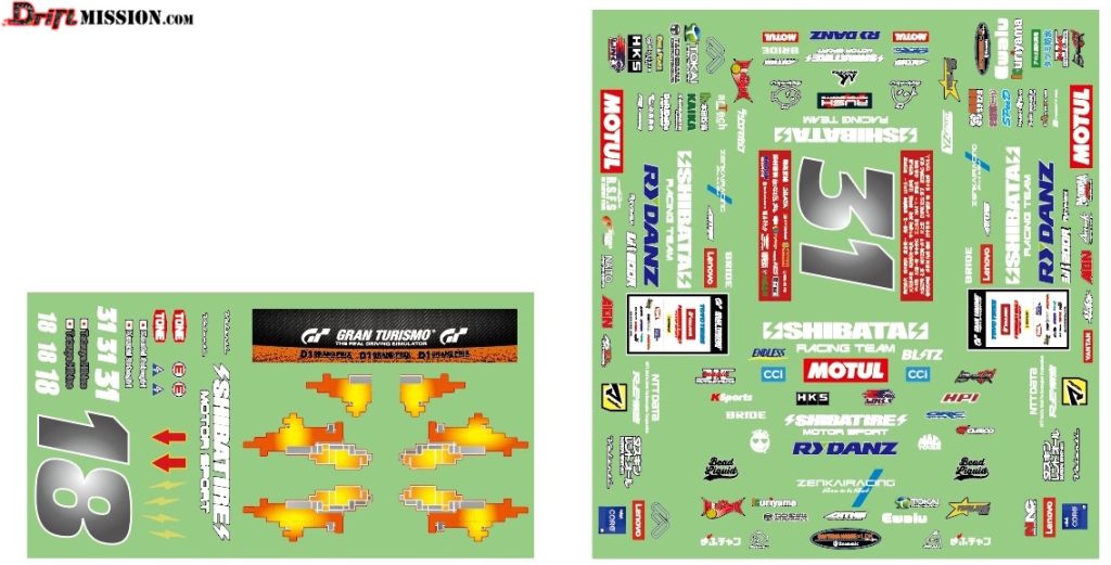 2024 SHIBATA GR86 D1GP ラジコンボディ 2024 Shibata GR86 D1GP Body - Your Home for RC Drifting