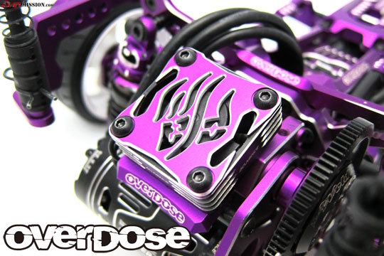 Overdose Alum Cooling Fan Cover Ver 2 - Your Home for RC Drifting